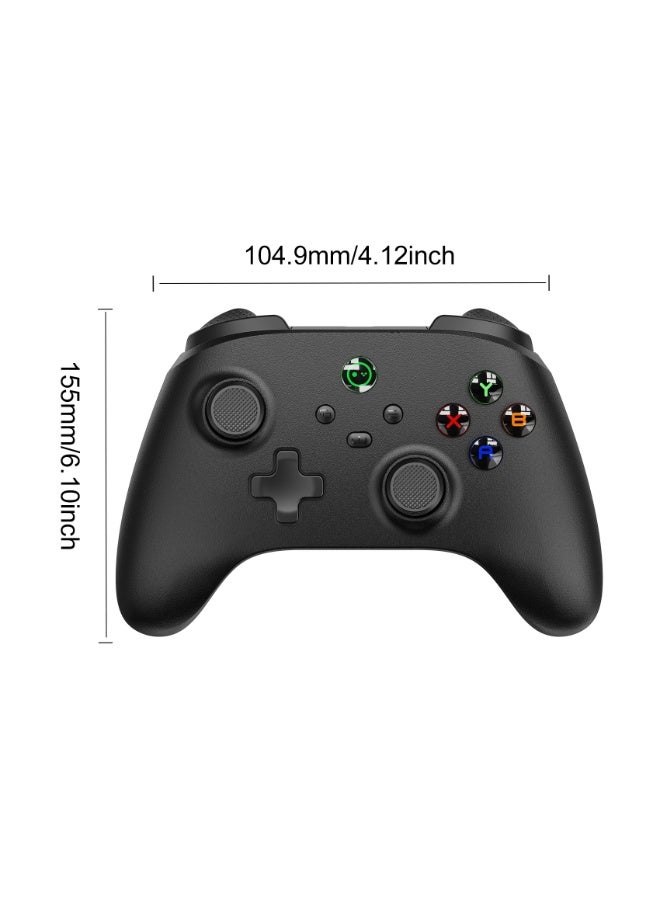 LinYuvo Classic Gamepad LinYuvo KC06 Wireless Gaming Controller for Switch / Android / iOS / PC with Colorful Light, Metal Joystick, 6-Axis Gyro, Turbo Function, Dual Vibration, Wake-Up Function, Motion Control, Adjustable Dual shock, Self-Programming Macro, 600mAh Battery - Image 2
